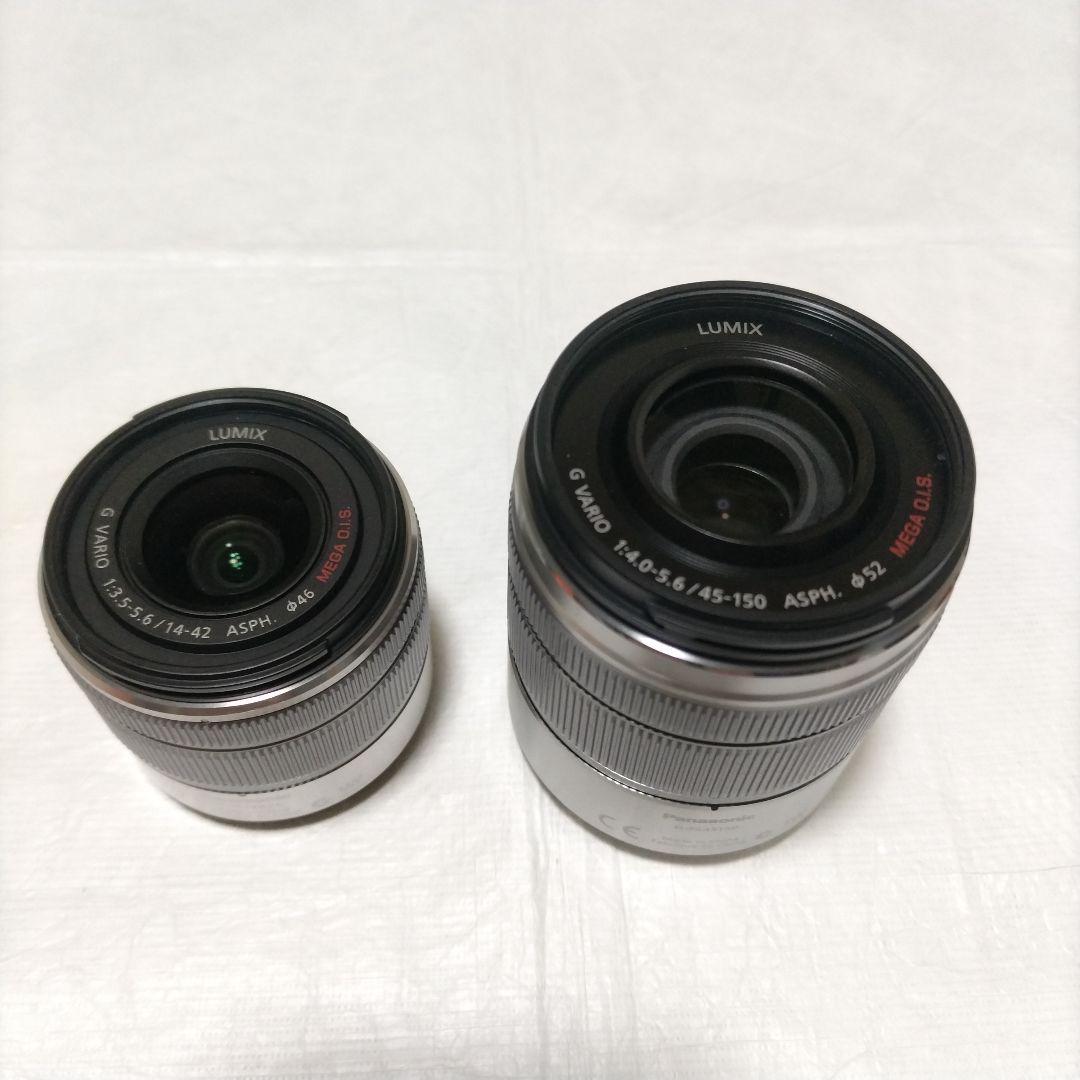 Panasonic LUMIX DMC-GF6W カメラ ダブルレンズキット