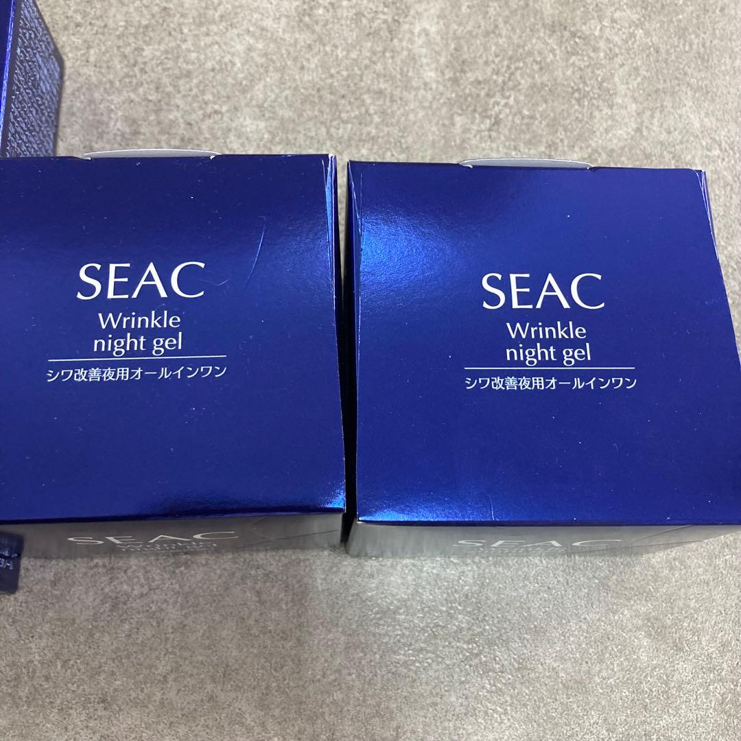SEAC Wrinkle morning & night gel セット