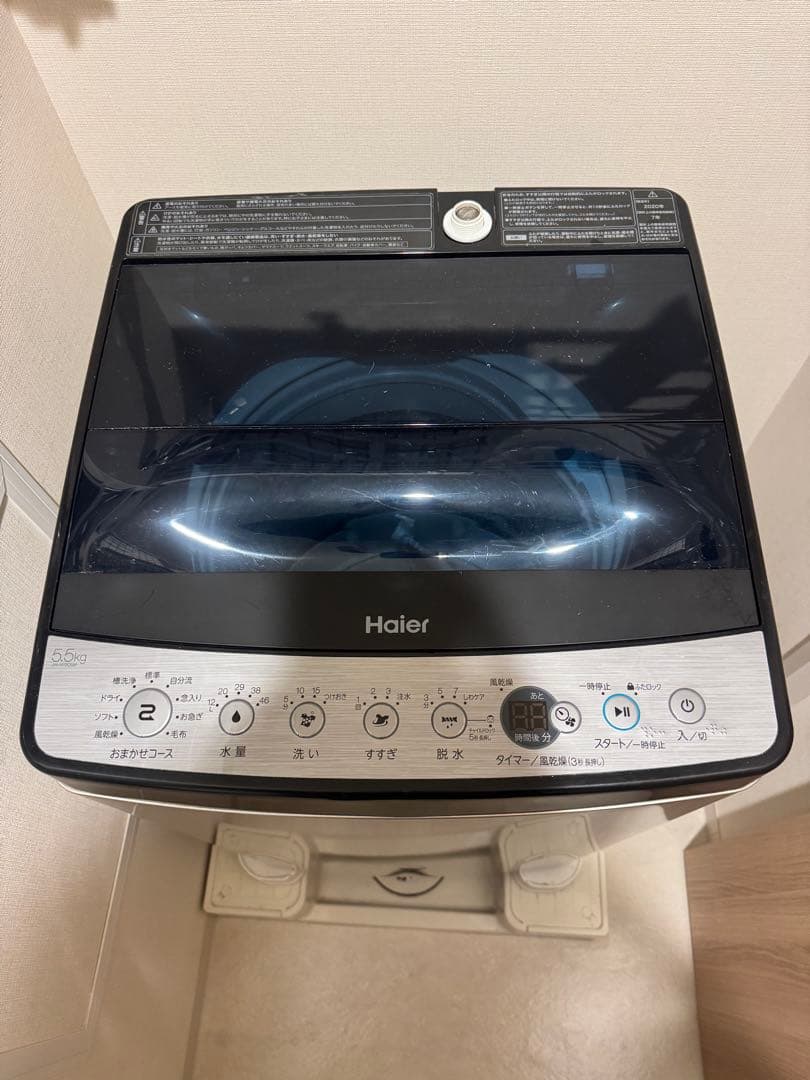 ハイアール Haier 全自動洗濯機 JW-XP2C55F 5.5kg 縦型