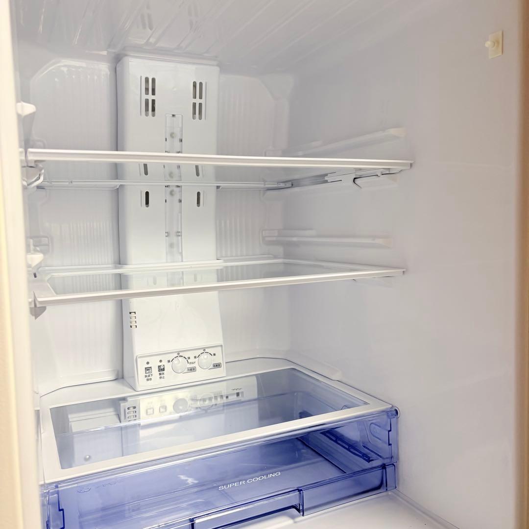 美品☆2024年製 三菱電機 3ドア冷蔵庫 272L MR-CX27K-W