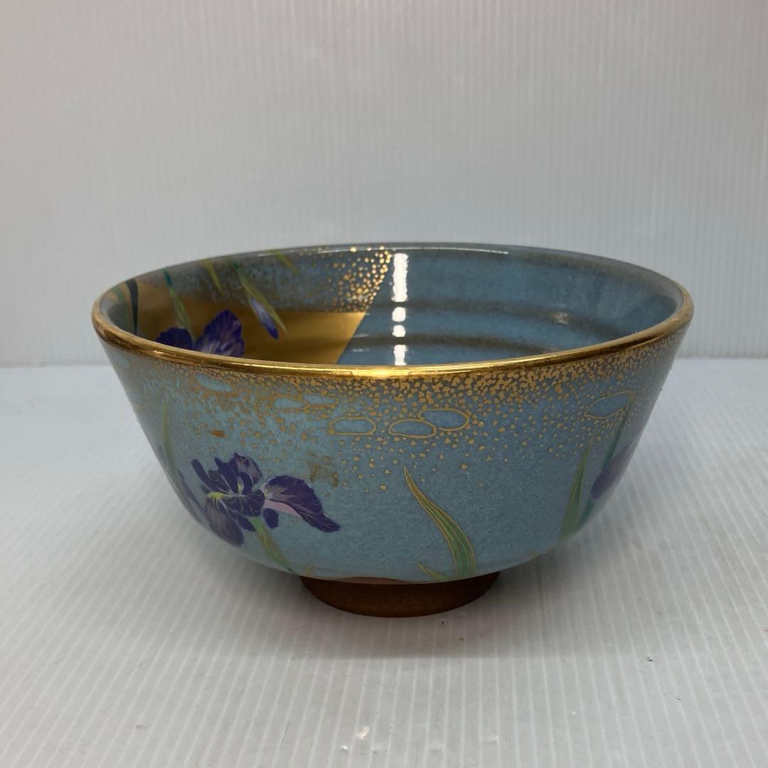 ②京焼 桑野睦子 御所の花 十二ヶ月 コレクション 抹茶碗 2点セット 茶道具