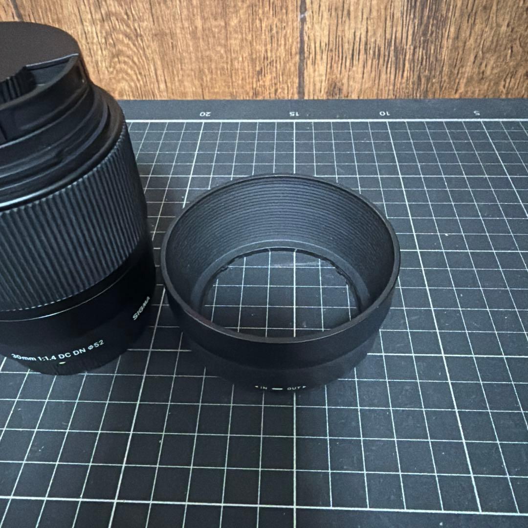 【中古美品】SIGMA 30mm F1.4 DC DN マイクロフォーサーズ