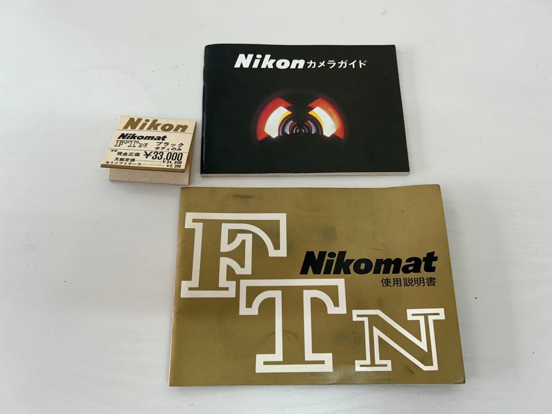 Nikomat FTn フィルム一眼レフカメラ