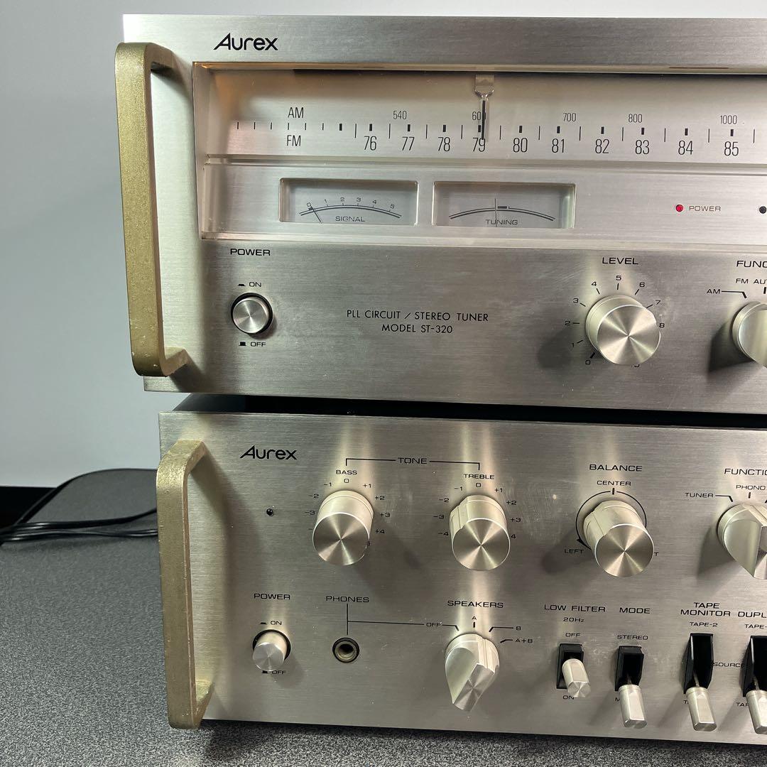Aurex ST-320 SB-320 アンプ チューナー 東芝