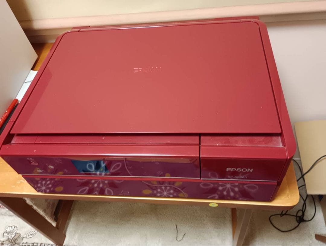 EPSON EP-804AR インクジェットプリンター 赤