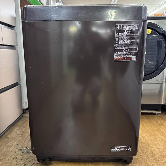 地域限定送料無料　美品【 TOSHIBA 】東芝 全自動洗濯機 AW-10DP1