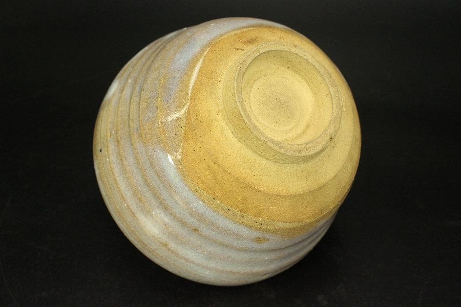 茶道具 抹茶茶碗 矢口窯 穂山作 共箱(メ1769)