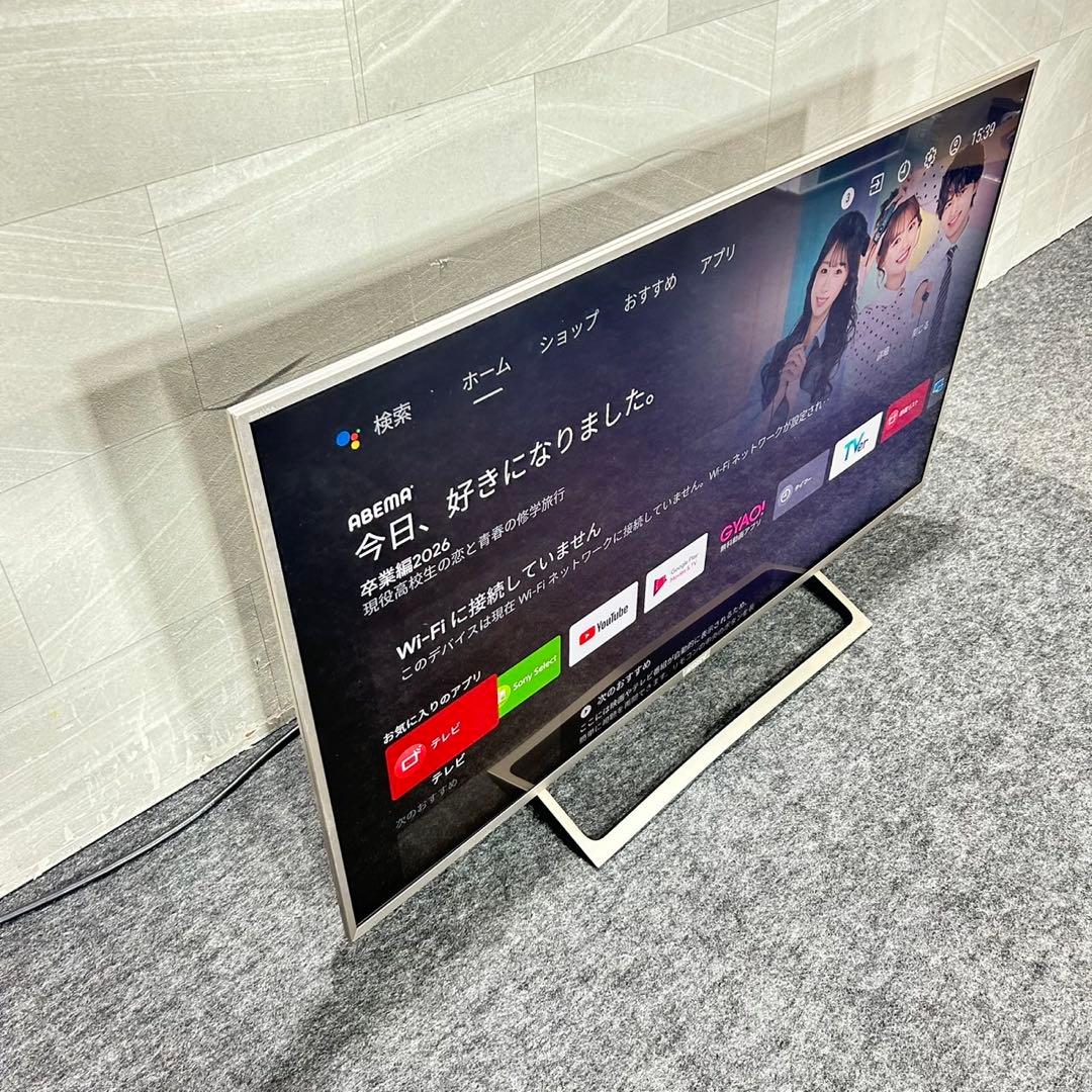 SONY 液晶テレビ KJ-49X8000E 49インチ 4K d5481