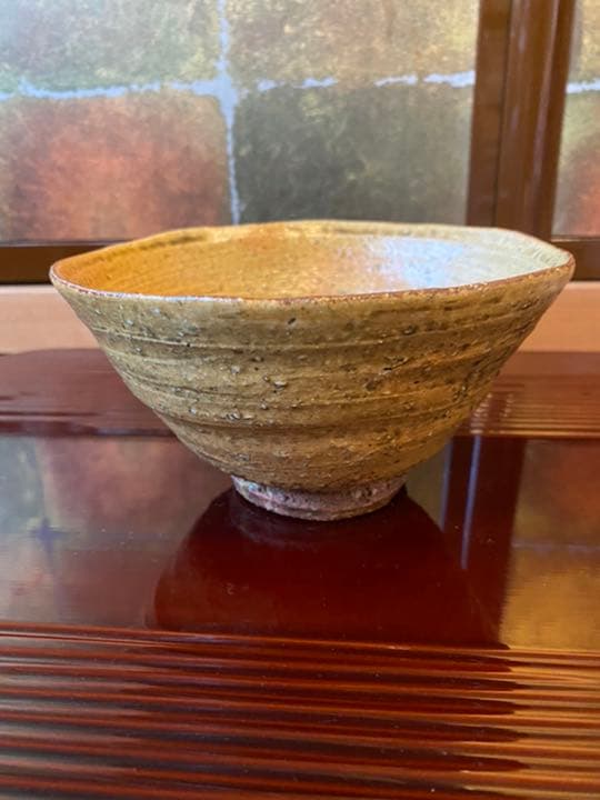 抹茶茶碗　木楽字窯　清水久伸(造)