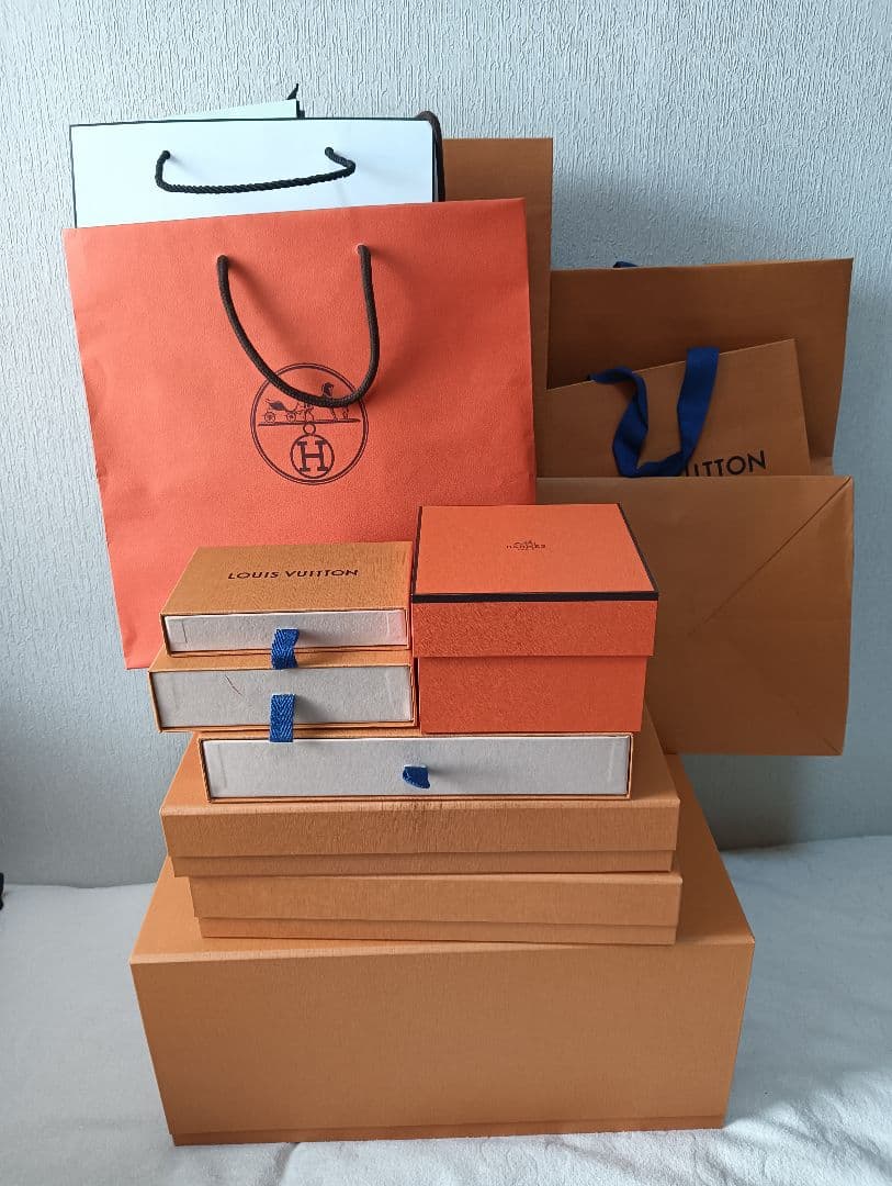 ルイヴィトン エルメス その他ブランド 空箱 ショッパー 小物 まとめ売り
