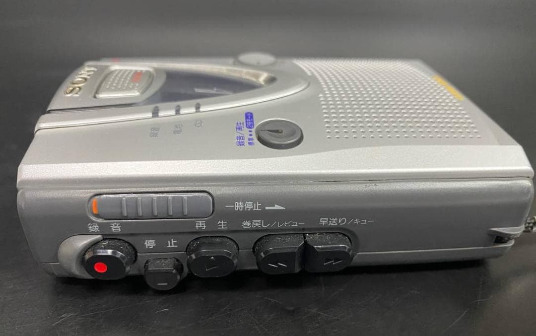 購入前確認 SONY ソニー ボイスレコーダー カセット TCM-400 グレー