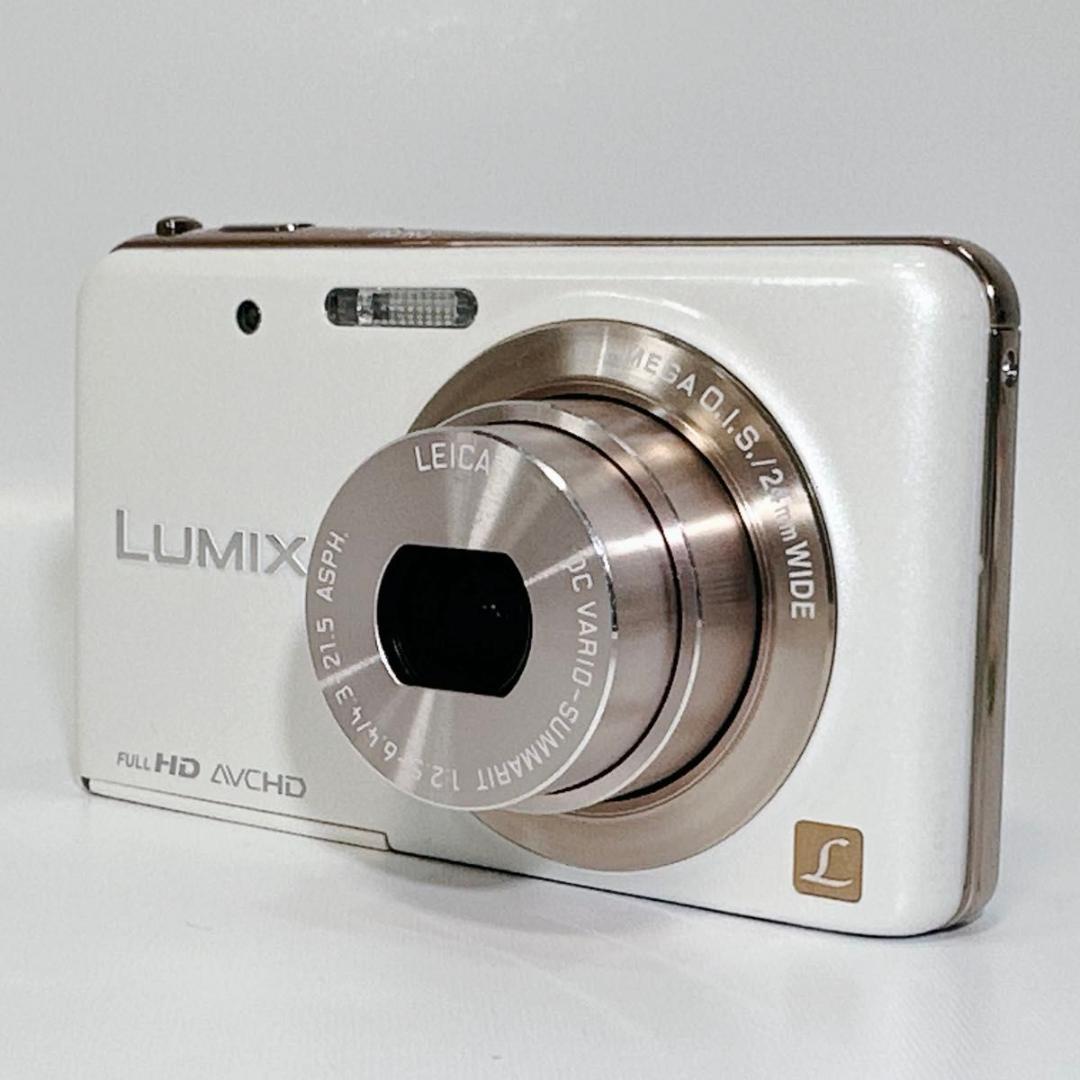 Panasonic LUMIX ルミックスDMC-FX80 ホワイト コンデジ