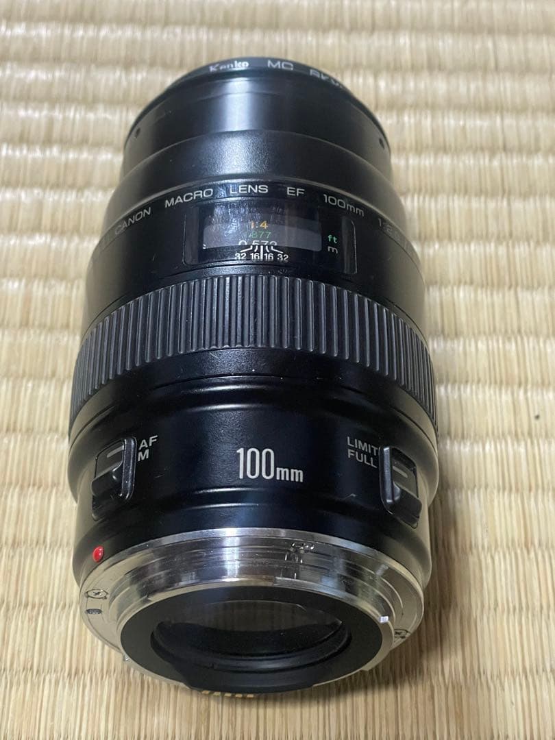 Canon EF 100mm マクロレンズ（等倍マクロ）