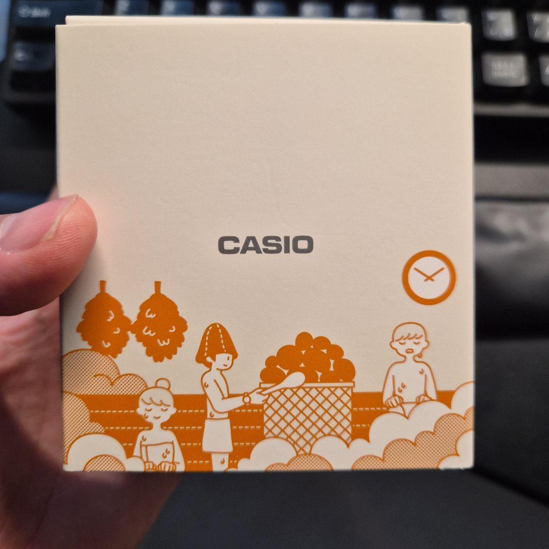 【新品未使用】サ時計 オレンジ