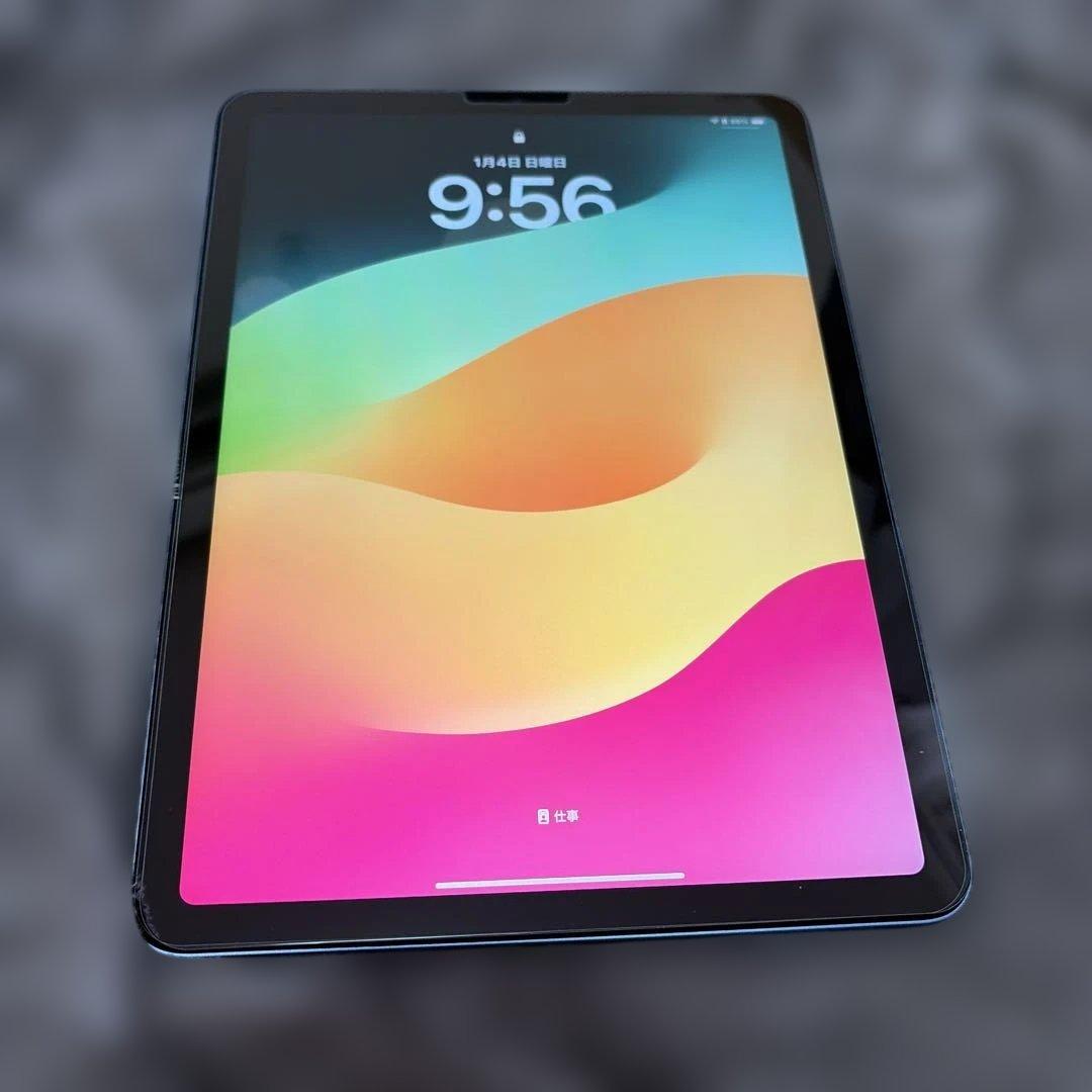 【美品】iPad Air 第5世代 M1 64GB ブルー バッテリー94%