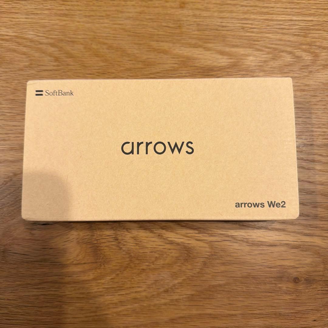 【新品未使用】arrows We2 ライトオレンジ 　残りラスト1台