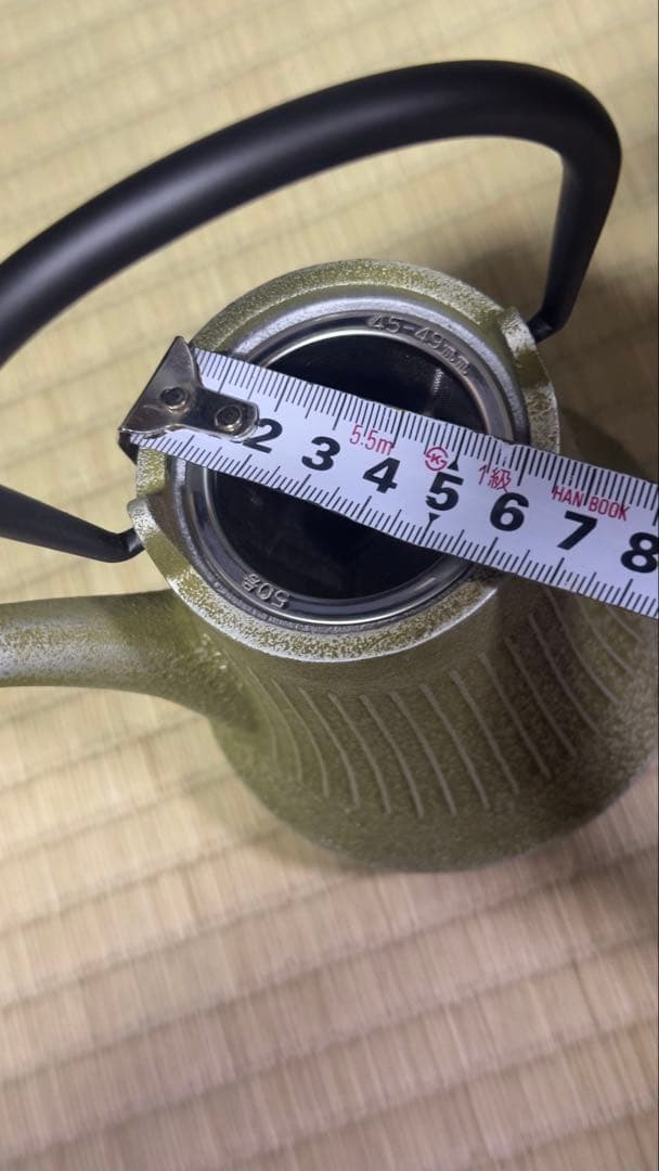 鋳鉄急須　南部工房ティーケトル teapot 400cc 未使用内側ホーロー仕上