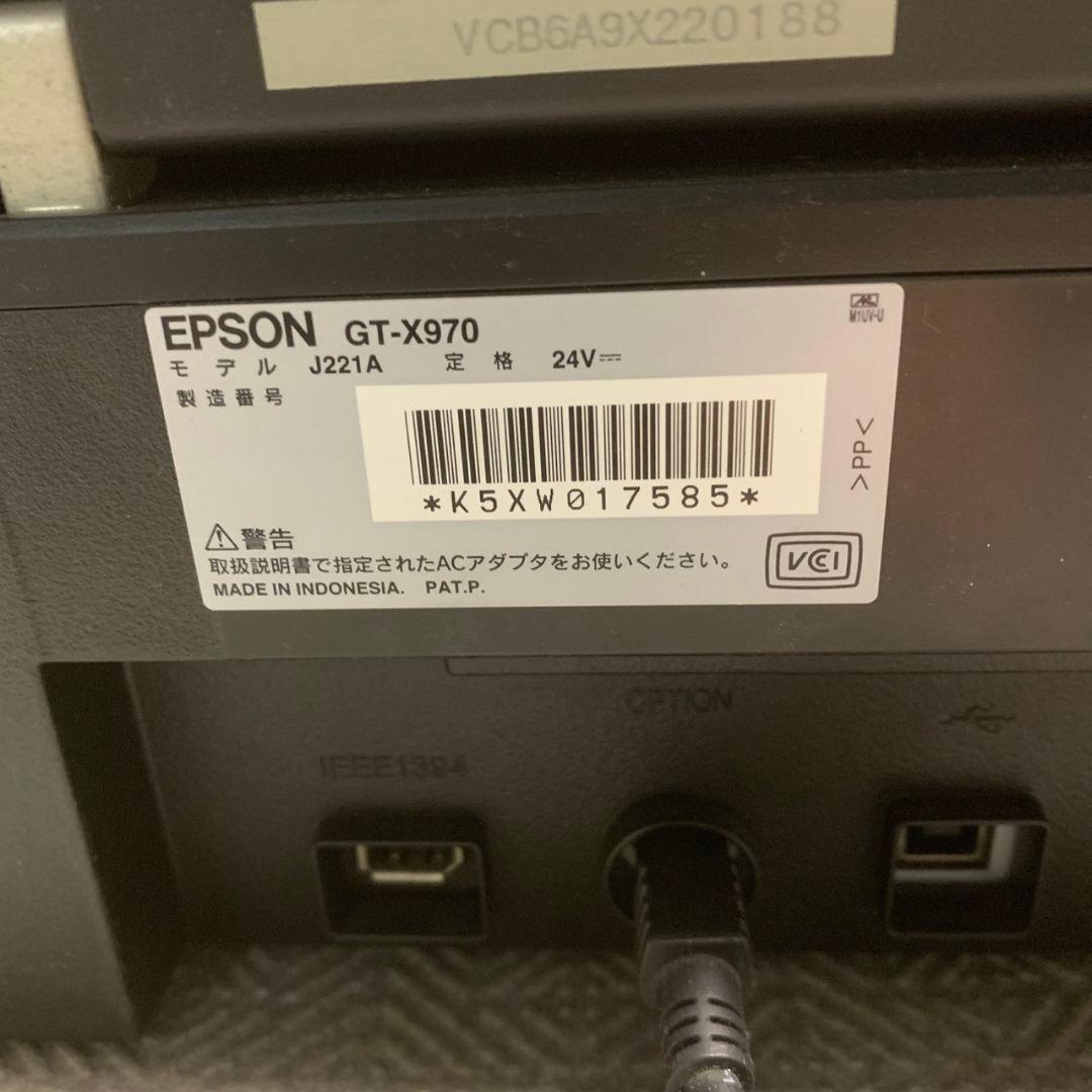 K140 【ジャンク】EPSON スキャナー GT-X970