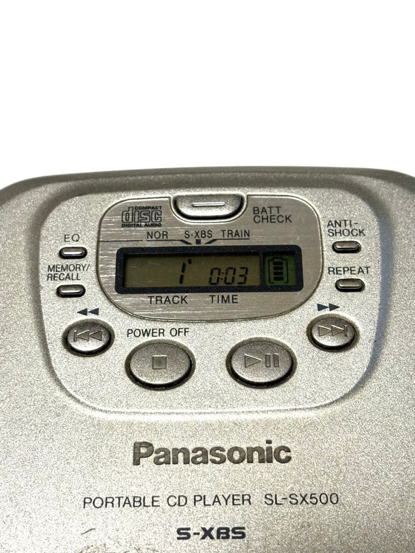 Panasonic CDプレーヤー SL-SX500 動作品