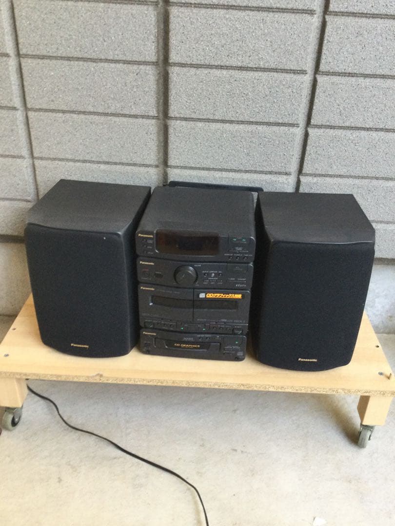 Panasonic SC-CH310G ステレオCDカセットコンポ