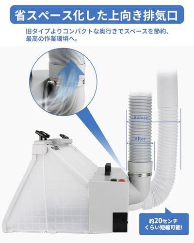 Anesty ASPB-Pro 塗装ブース スプレーブース LED照明 スイッk