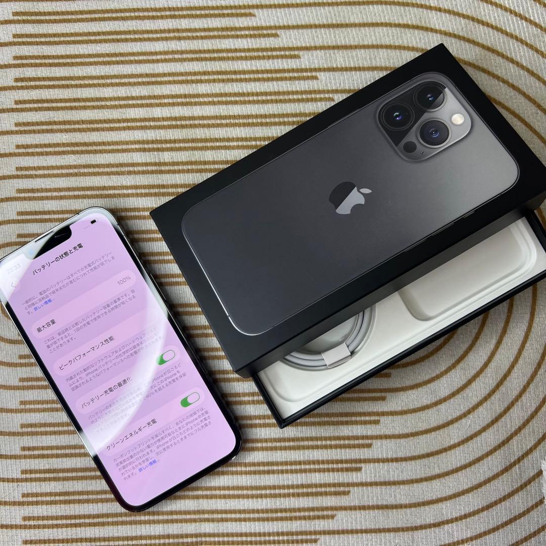 【極美品】iPhone 13 Pro 512GB｜バッテリー100%