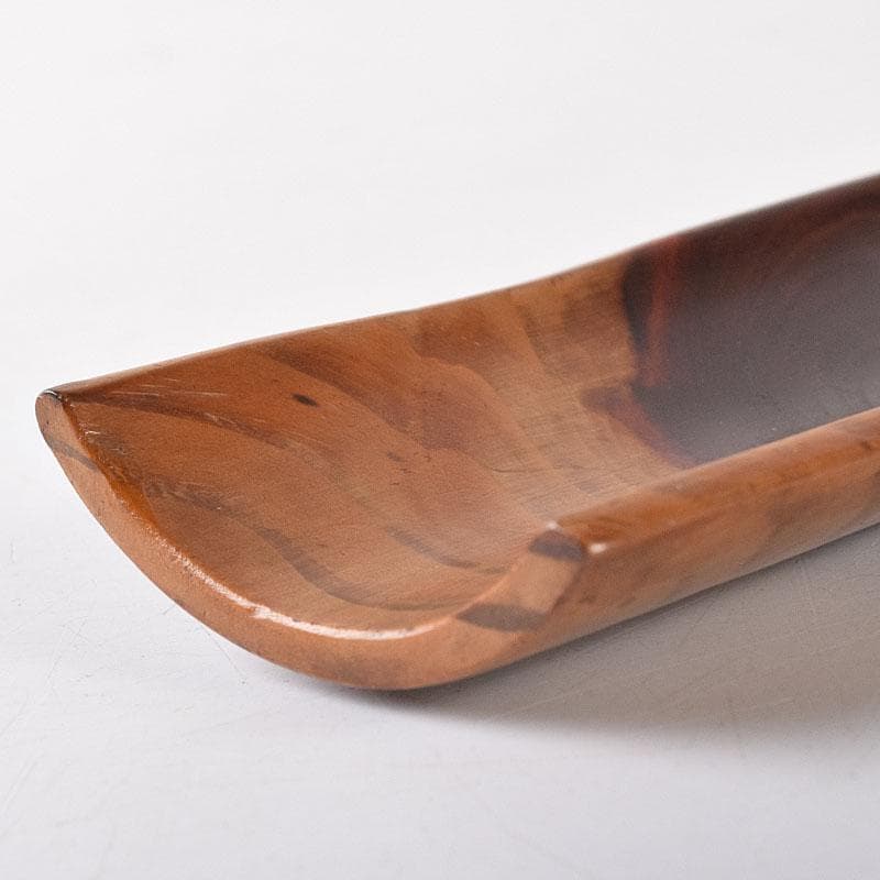 煎茶道具　松月流　渡辺宗敬作　老松茶合　共箱　C　R8279