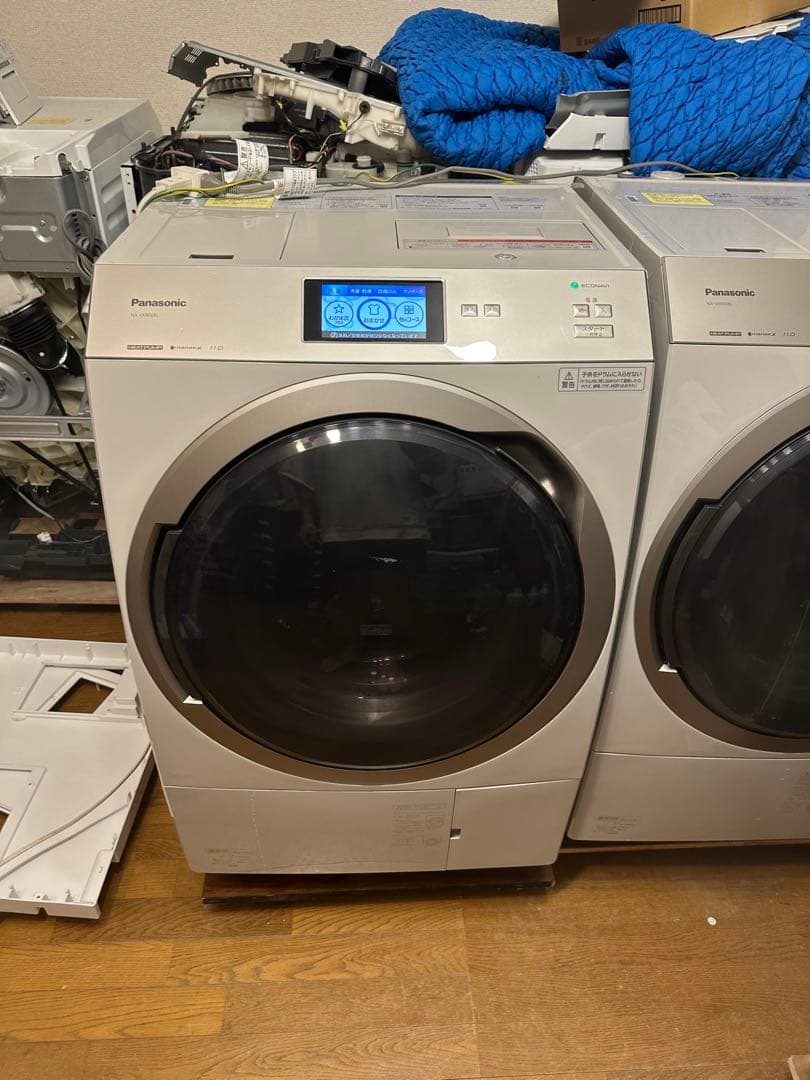 分解清掃済　パナソニック　NA-VX900BLヒートポンプドラム式洗濯乾燥機