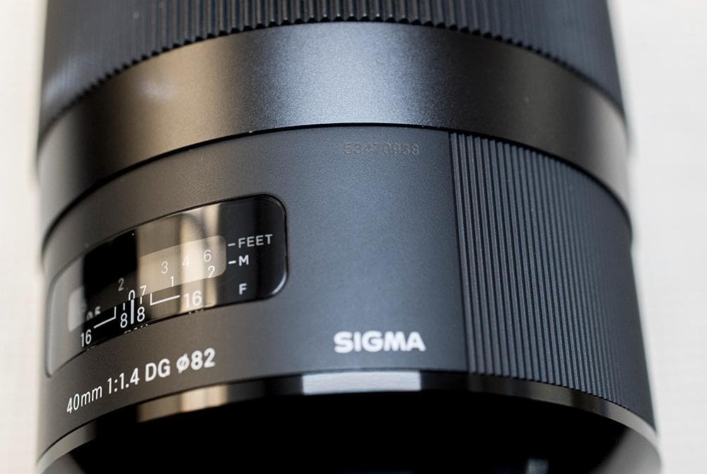 SIGMA (シクマ) Art 40mm F1.4 DG HSM (ニコンF用)