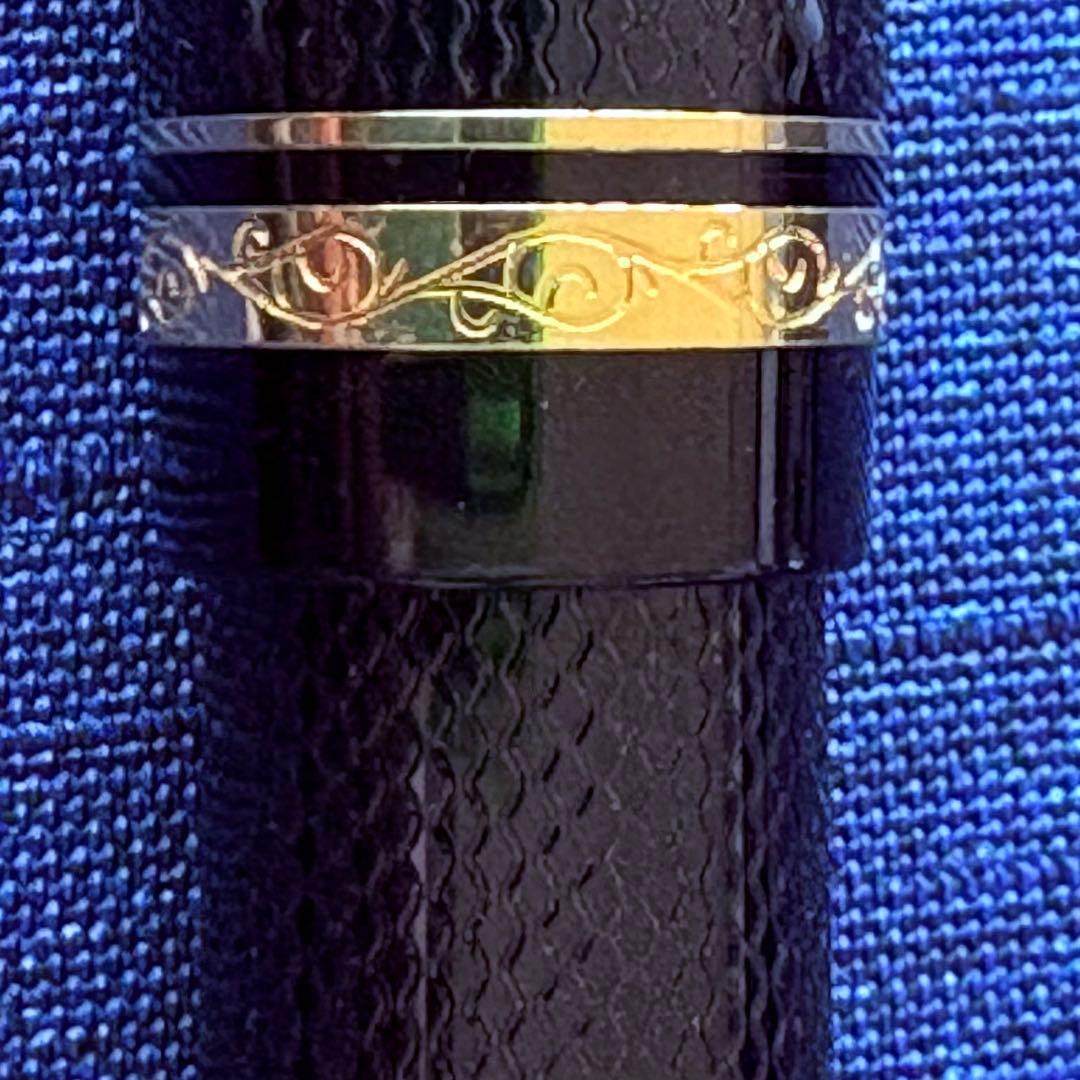 パイロット万年筆 カスタム 14K-585 M 黒中字　未使用品