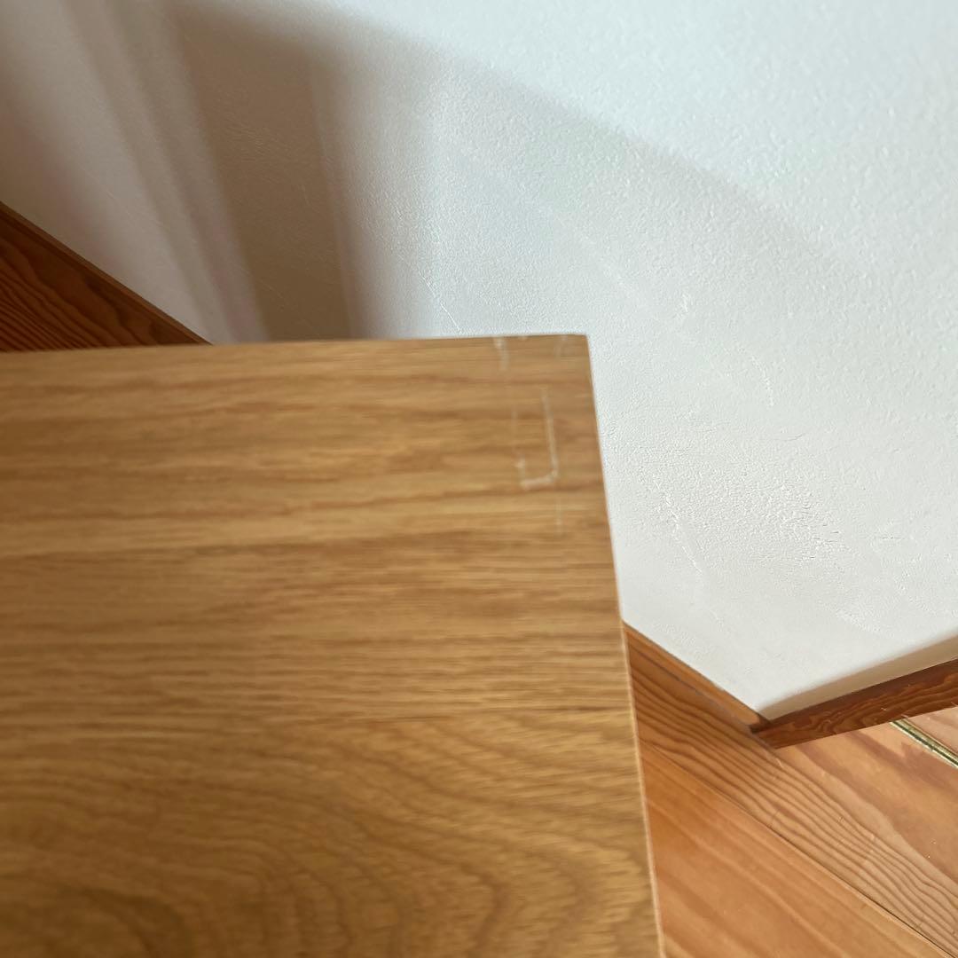 【廃盤品】無印良品 木製 デスクキャビネット 引き出し2段