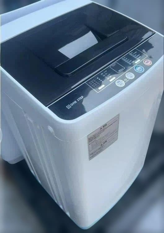 中古 全自動洗濯機 3.2kg 縦型洗濯機 乾燥機能 小型 ホワイト　0305