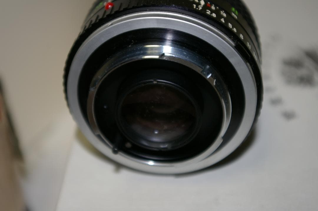 【動作確認済】ミノルタＳＲ１０１+MCロッコール-PF50㎜ｆ1.7（M31)