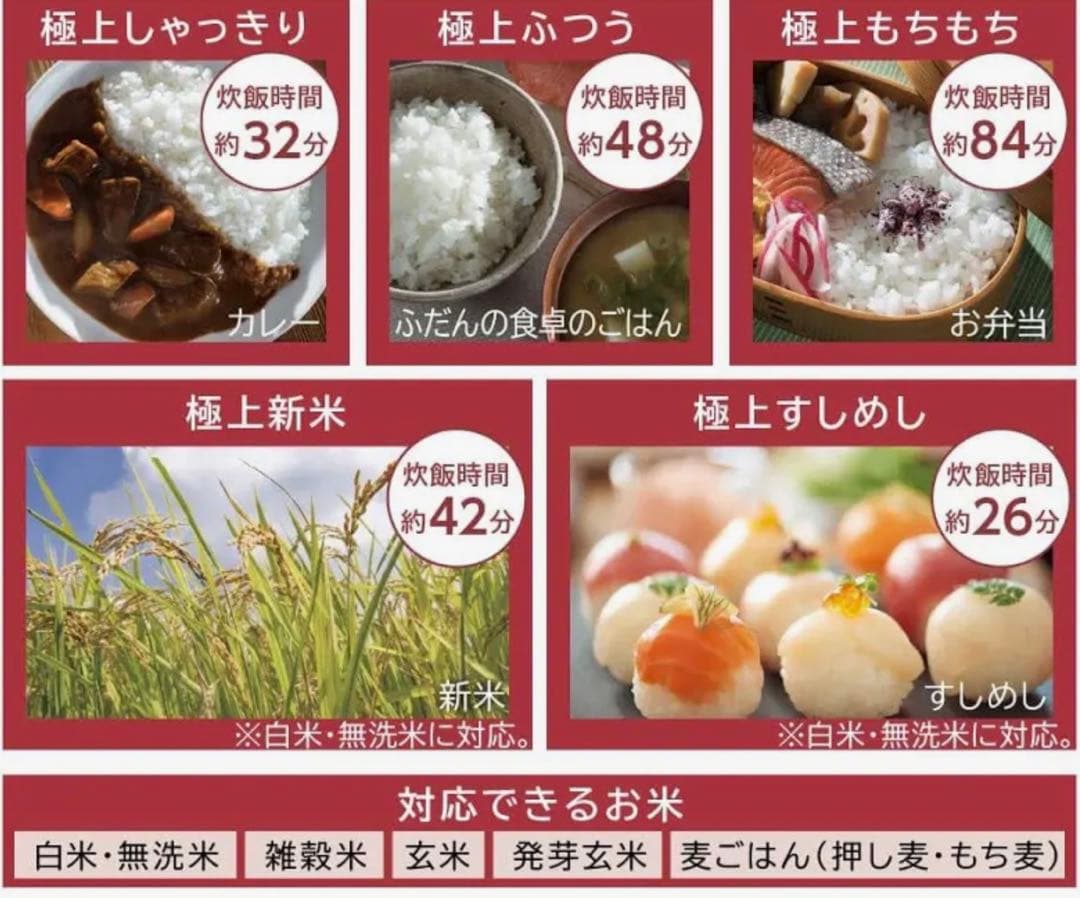 新品未開封 日立 IHジャー炊飯器 RZ-Z100JM-K 5.5合ふっくら御膳