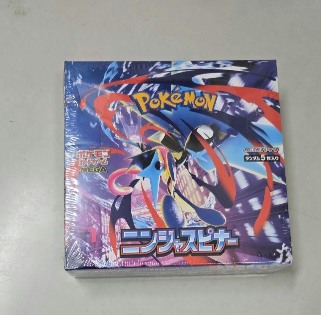 ポケモンカード　ニンジャスピナー　１BOX　未開封　シュリンク付き