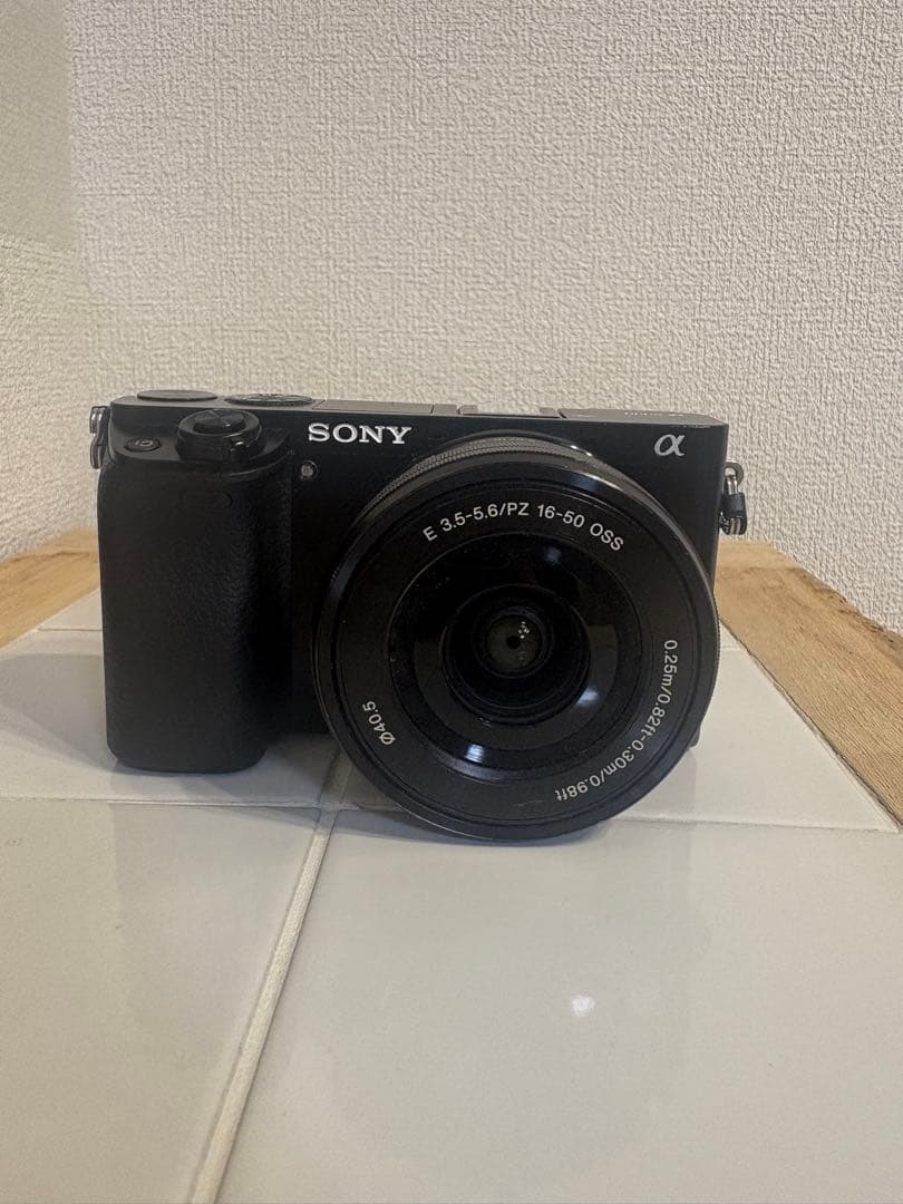 SONY α6000 ミラーレス一眼 ブラック