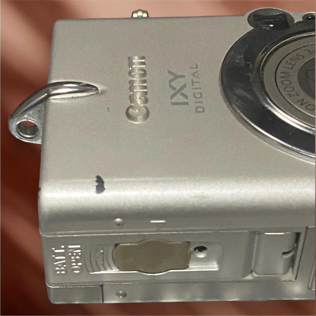 平成レトロ【Canon】キャノン IXY digitalデジタル400/シルバー