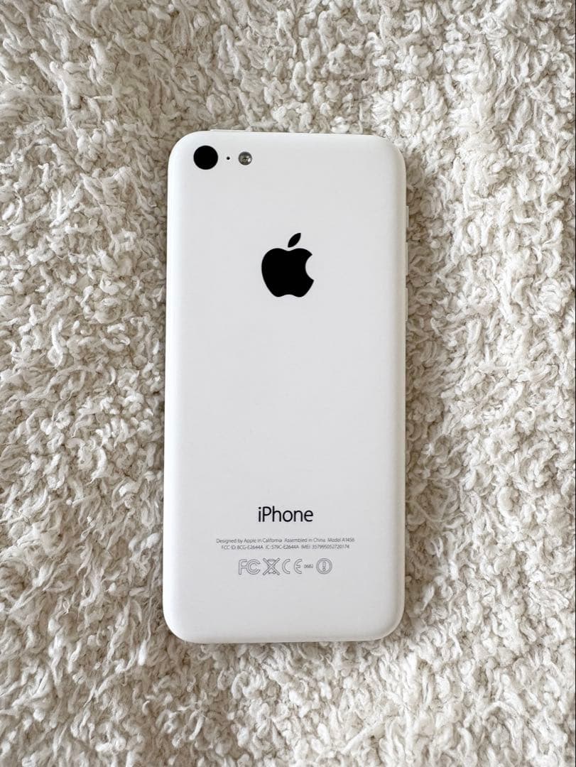【美品】iphone 5c 白 32GB 本体 ケース