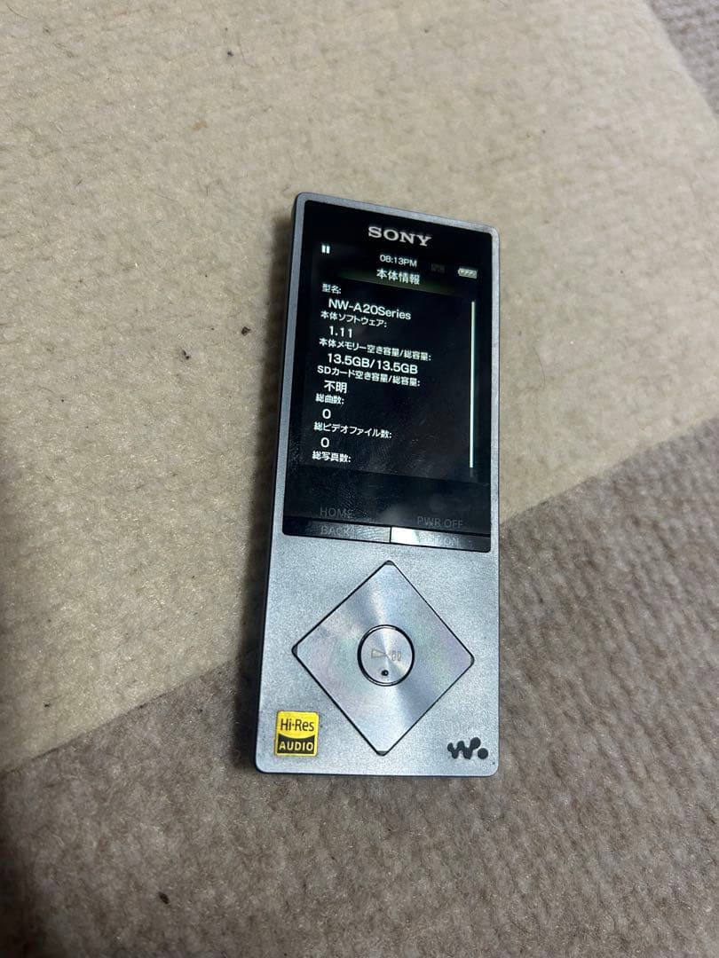 SONY WALKMAN NW-A25HN ハイレゾ音源対応