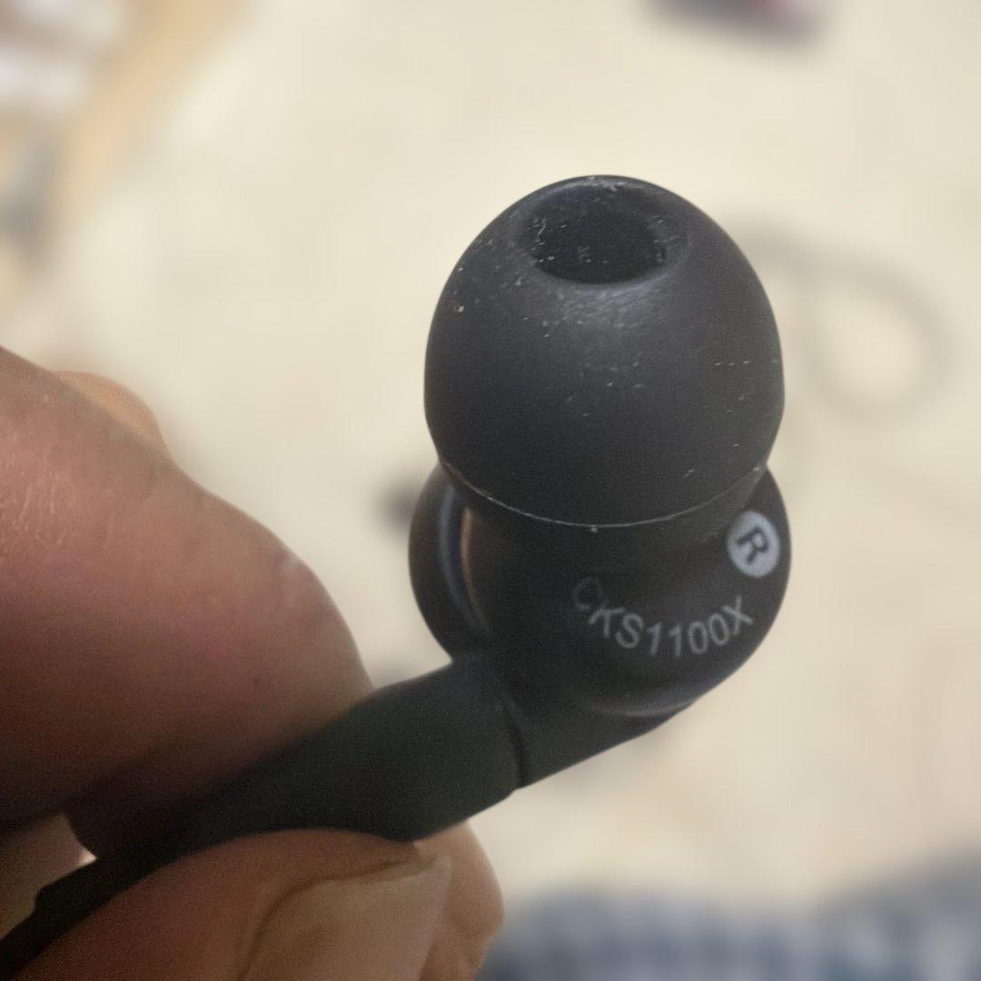 CKS1100X ブラック 有線イヤホン
