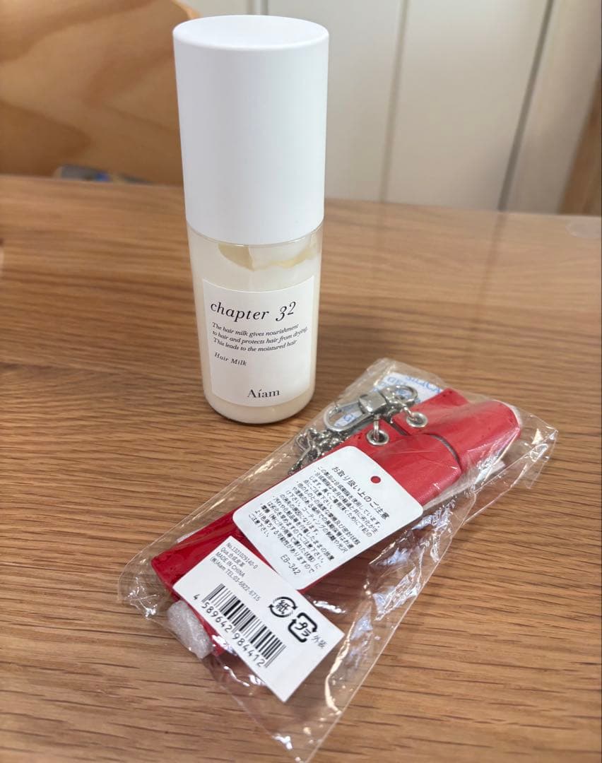 Aiam ヘアミルク チャプター32 ＆ ノベルティ フレグランスケース