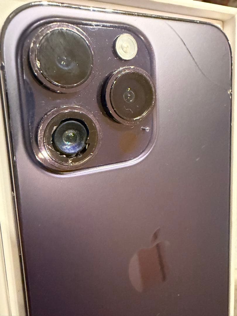 【ジャンク品】Apple iPhone 14 Pro Max ディープパープル