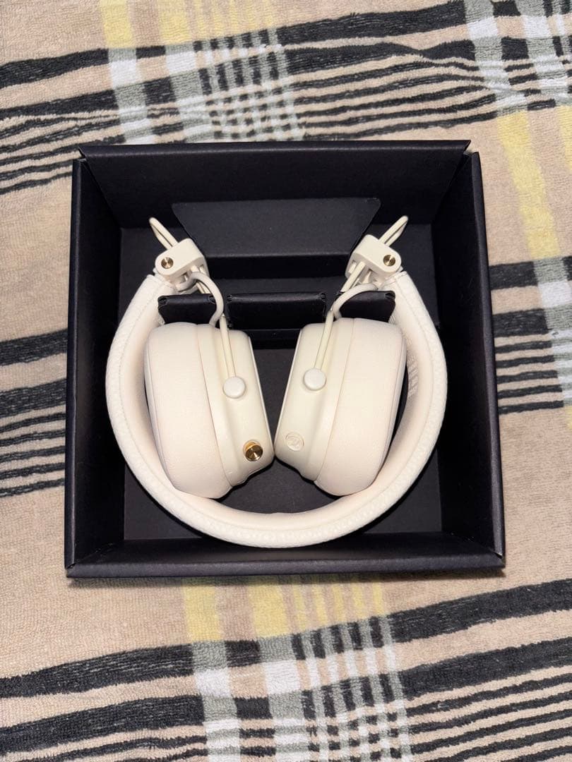 Marshall MAJOR V ワイヤレスヘッドフォン クリーム