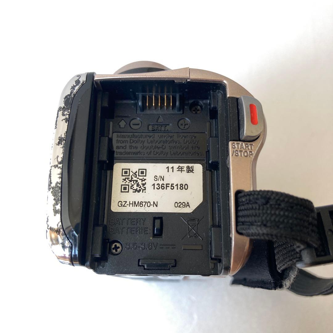 JVC Everio GZ-HM670-N 付属多数 SD16GB付 動作確認済