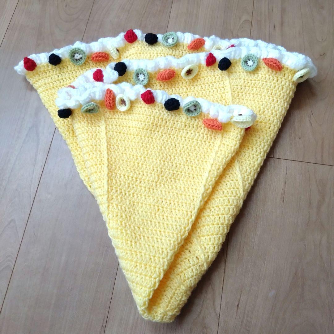 クレープブランケット　ベビー　ハンドメイド