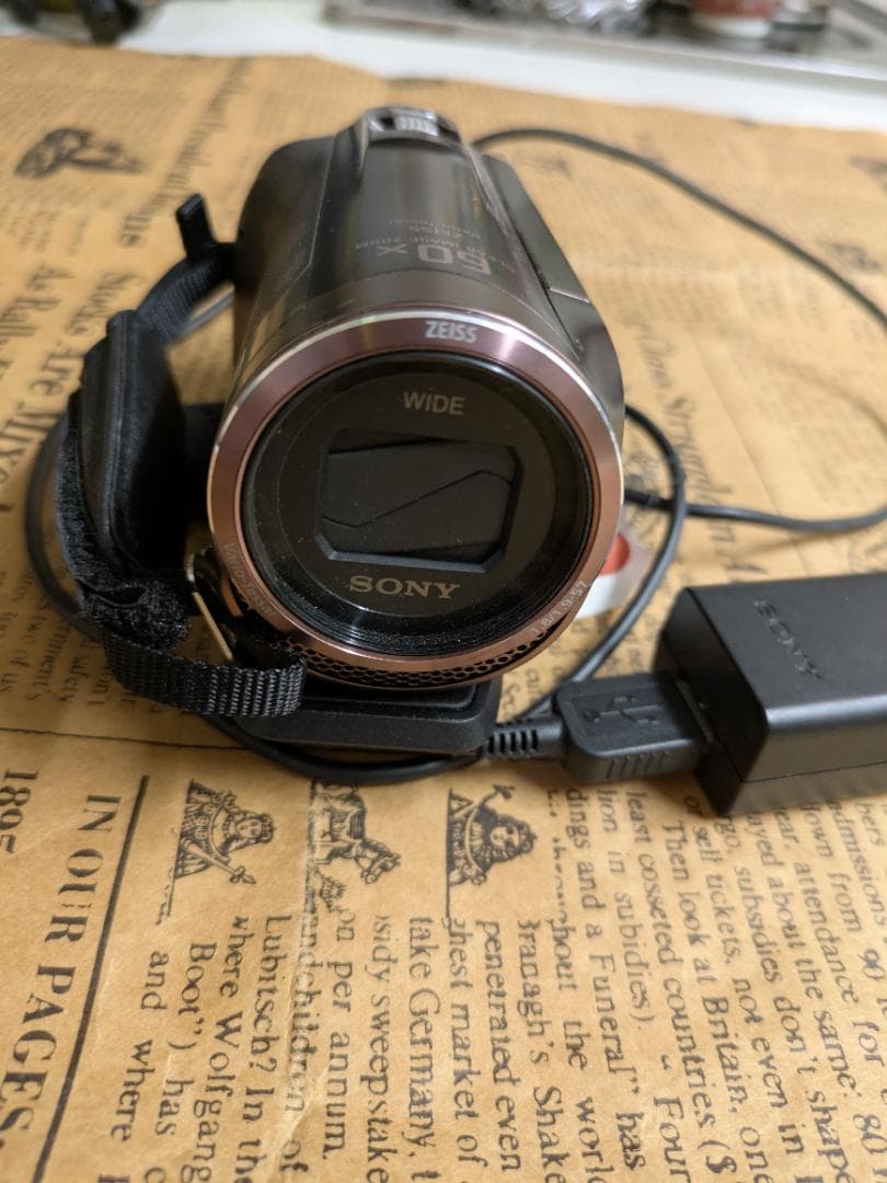 中古　SONY HANDYCAM HDR-CX480