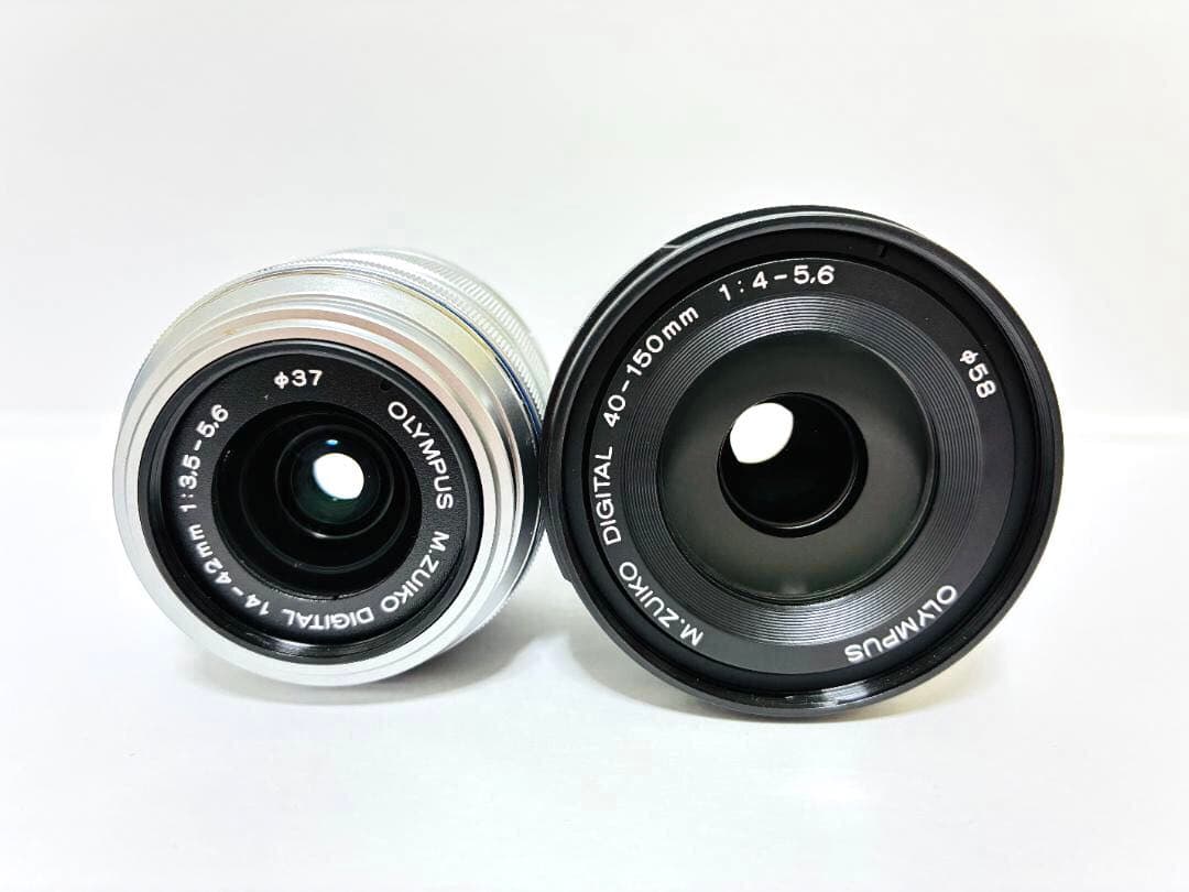 【美品】 OLYMPUS PEN Lite E-PL6 ダブルレンズセット