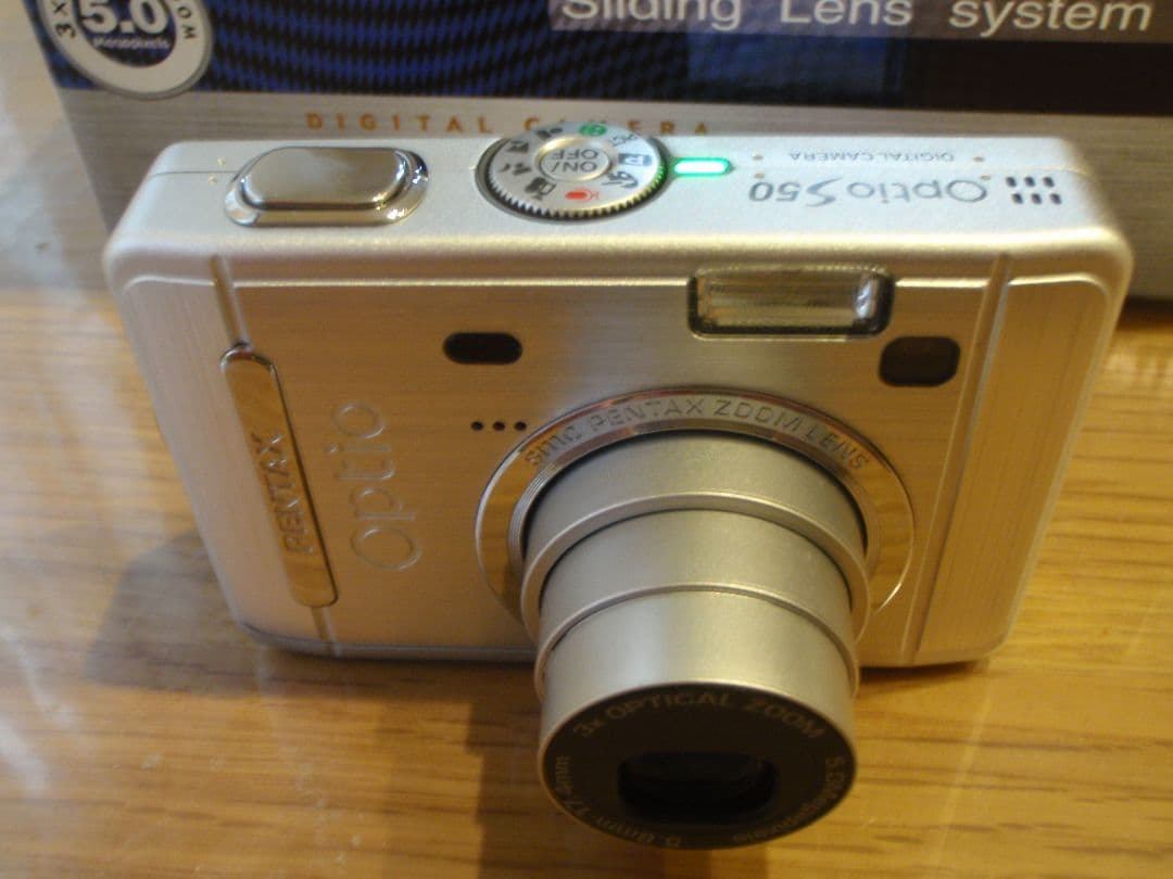 【動作確認済・美品】PENTAX Optio S50 コンパクトデジタルカメラ