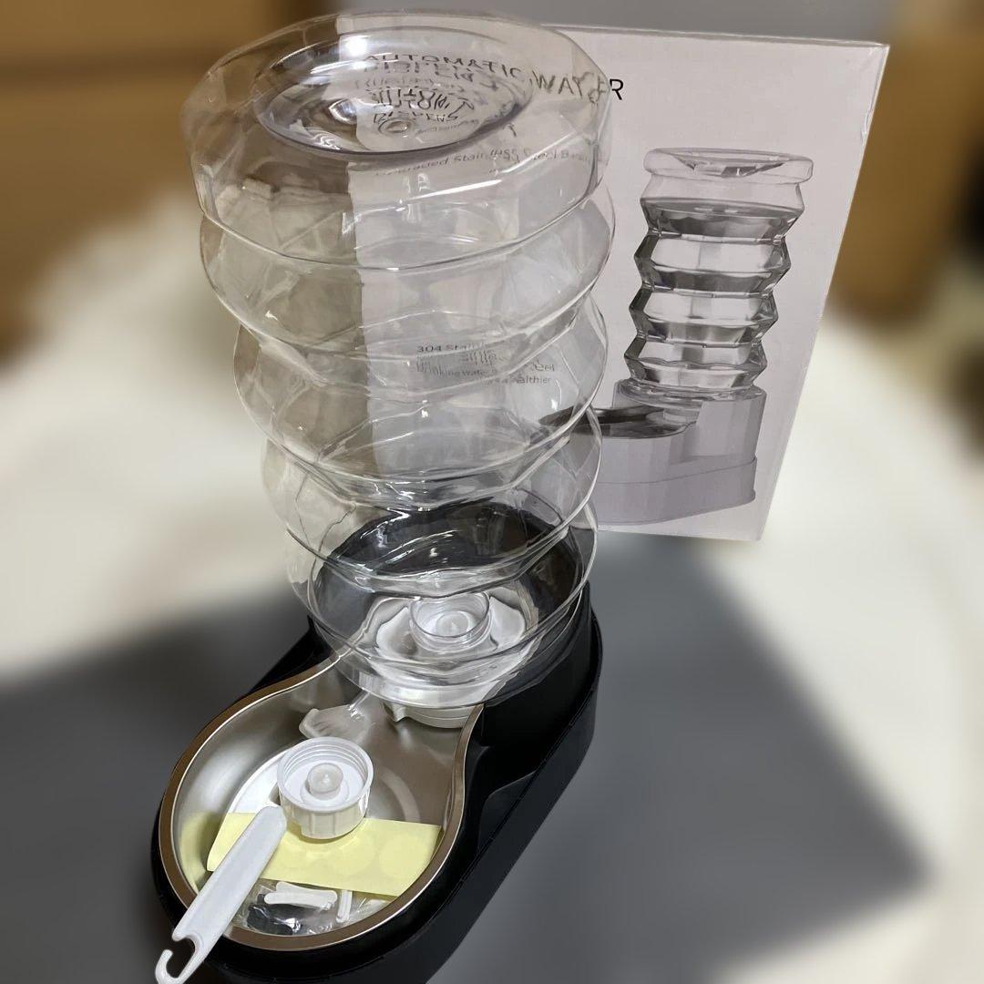 RIZZARI 大型犬用 ウォーターディスペンサー 給水器 9L ピュアブラック
