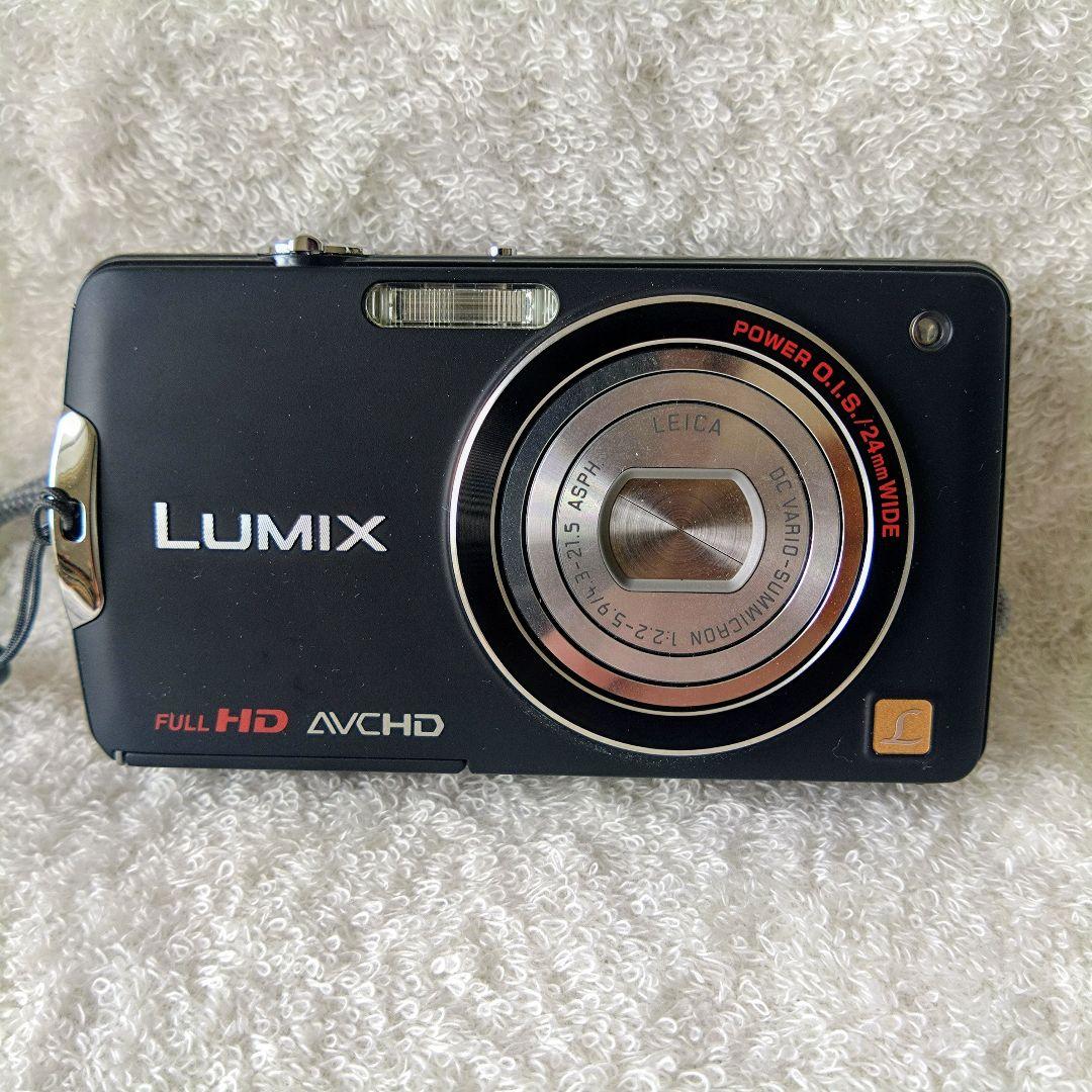 人気色 Panasonic LUMIX DMC-FX700 ブラック 動作確認済